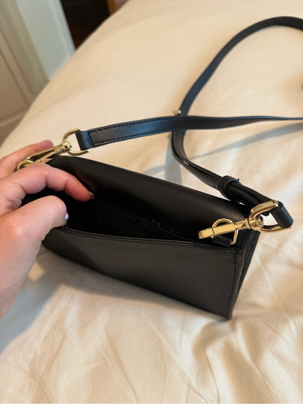 Michael Kors Black Crossbody Clutches - Picture 4 of 5
